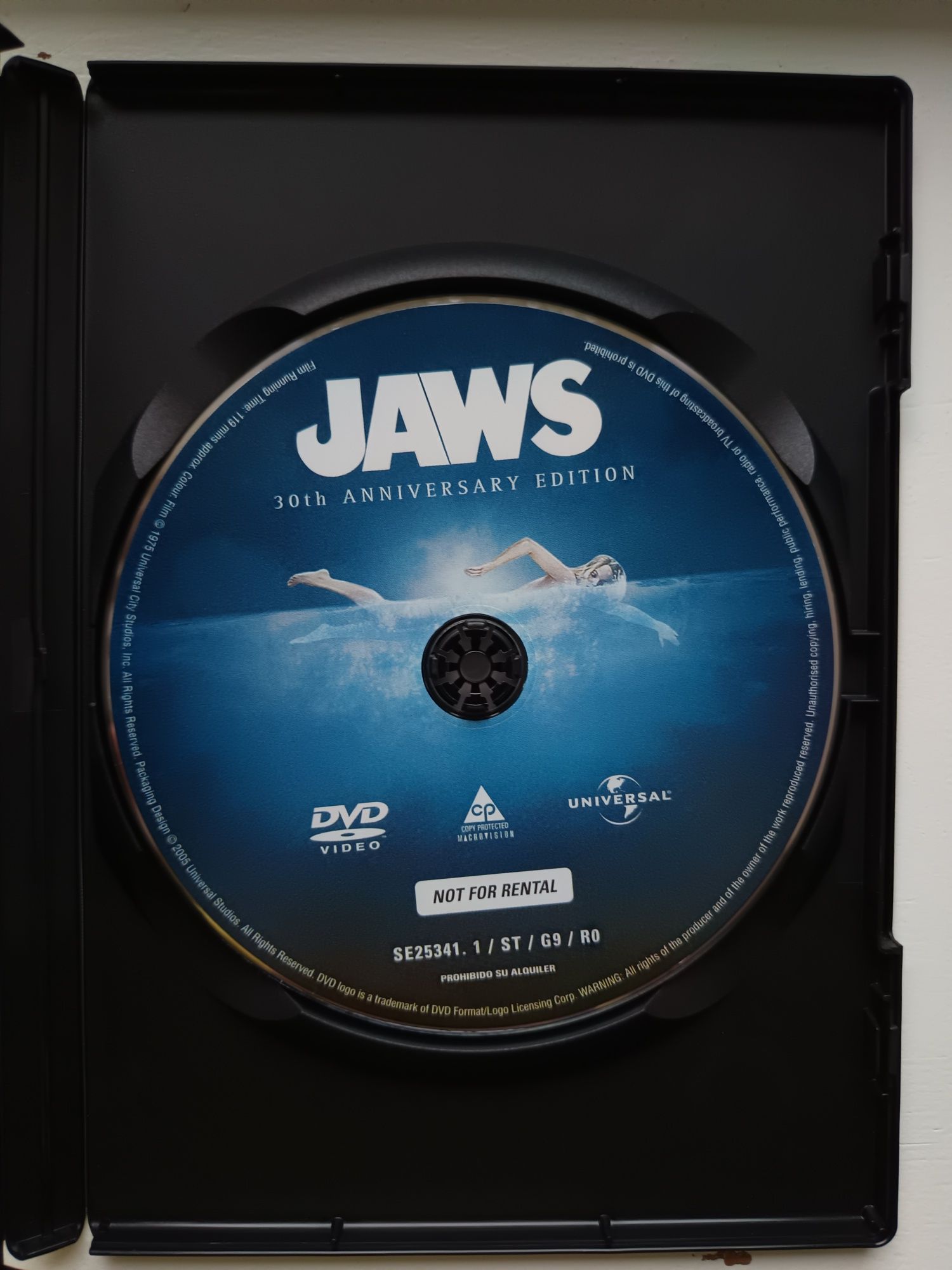 DVD edição especial o tubarão