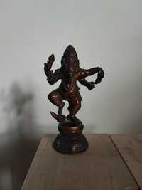 Figurka Ganesha brąz rzeźba Indie