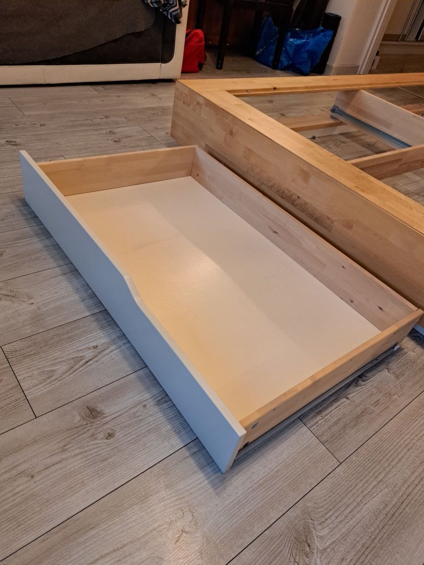 Łóżko 140x200cm IKEA MANDAL