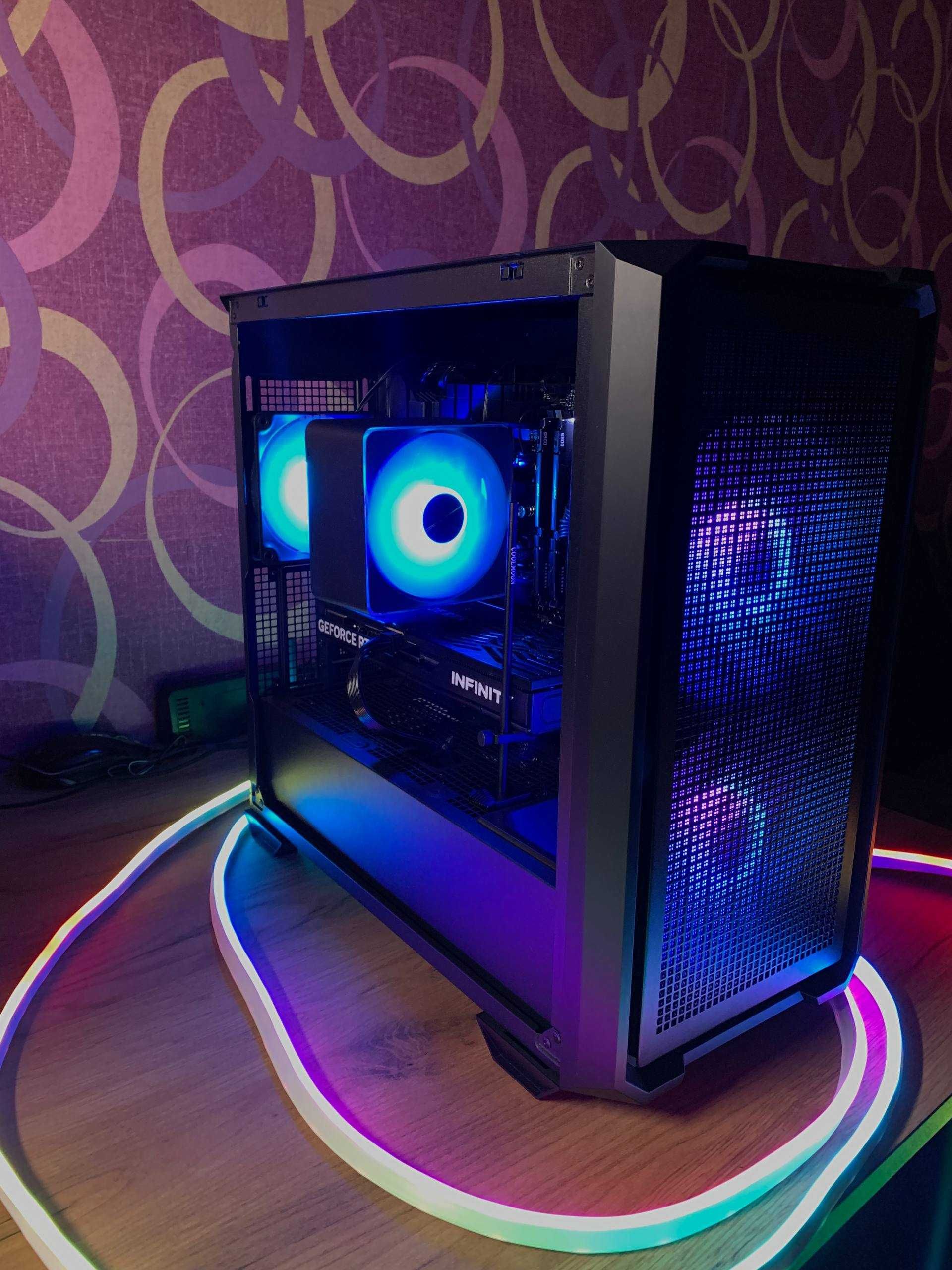 Ігровий комп'ютер для стрімів. R7 7700, RTX 5060 Ti, DDR5 32GB