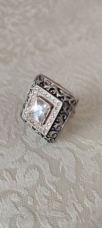 Перстень серебряный