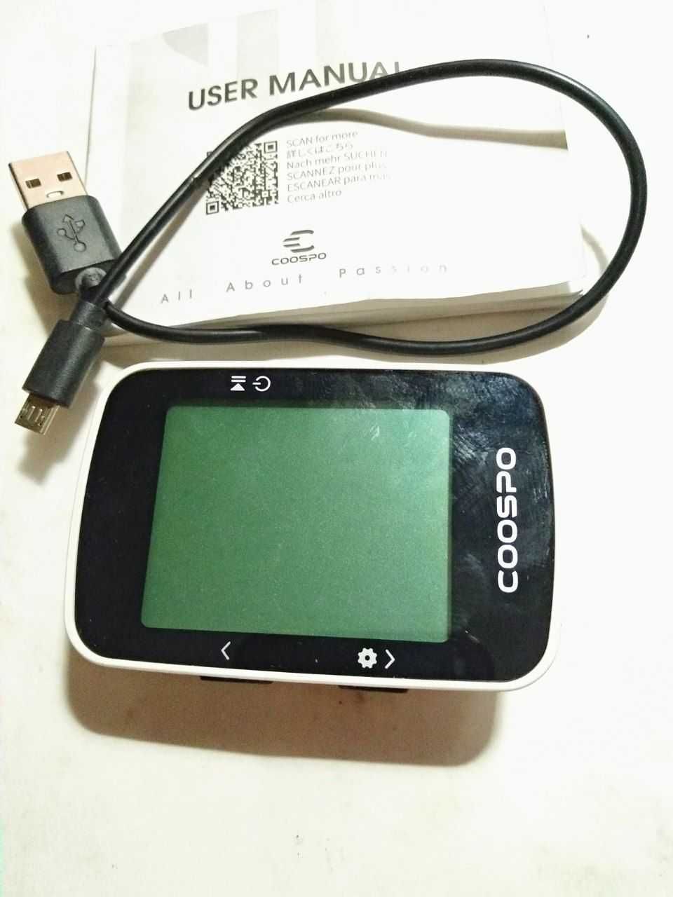 Велосипедный беспроводной Bluetooth велокомпьютер GPS CooSpo BC26