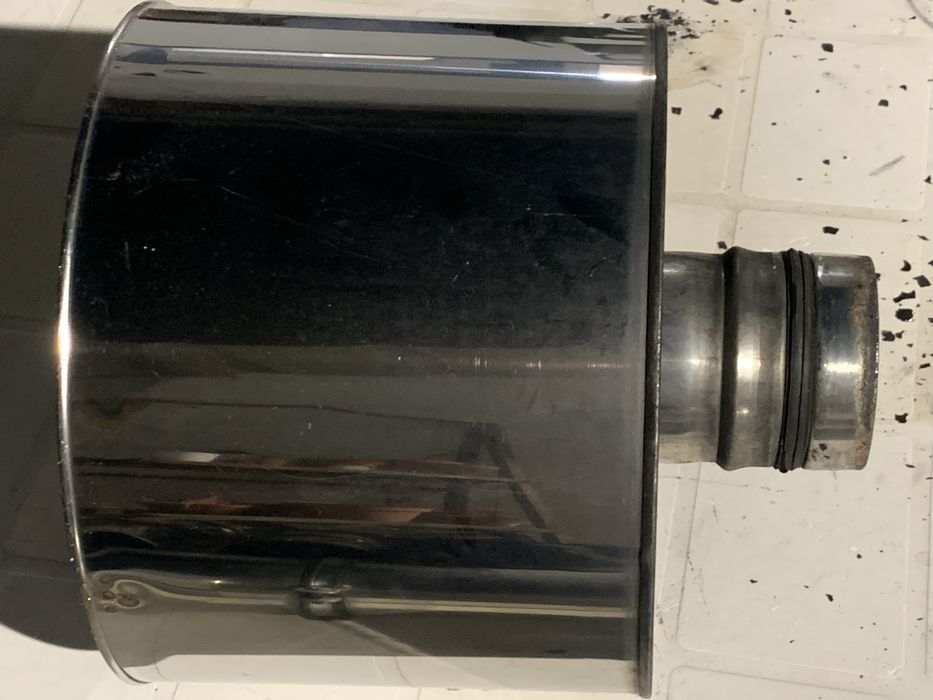 Chapéu de salamandra em inox