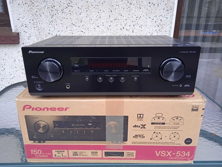 Amplituner Pioneer VSX-534 Wi-Fi Bluetooth Atmos