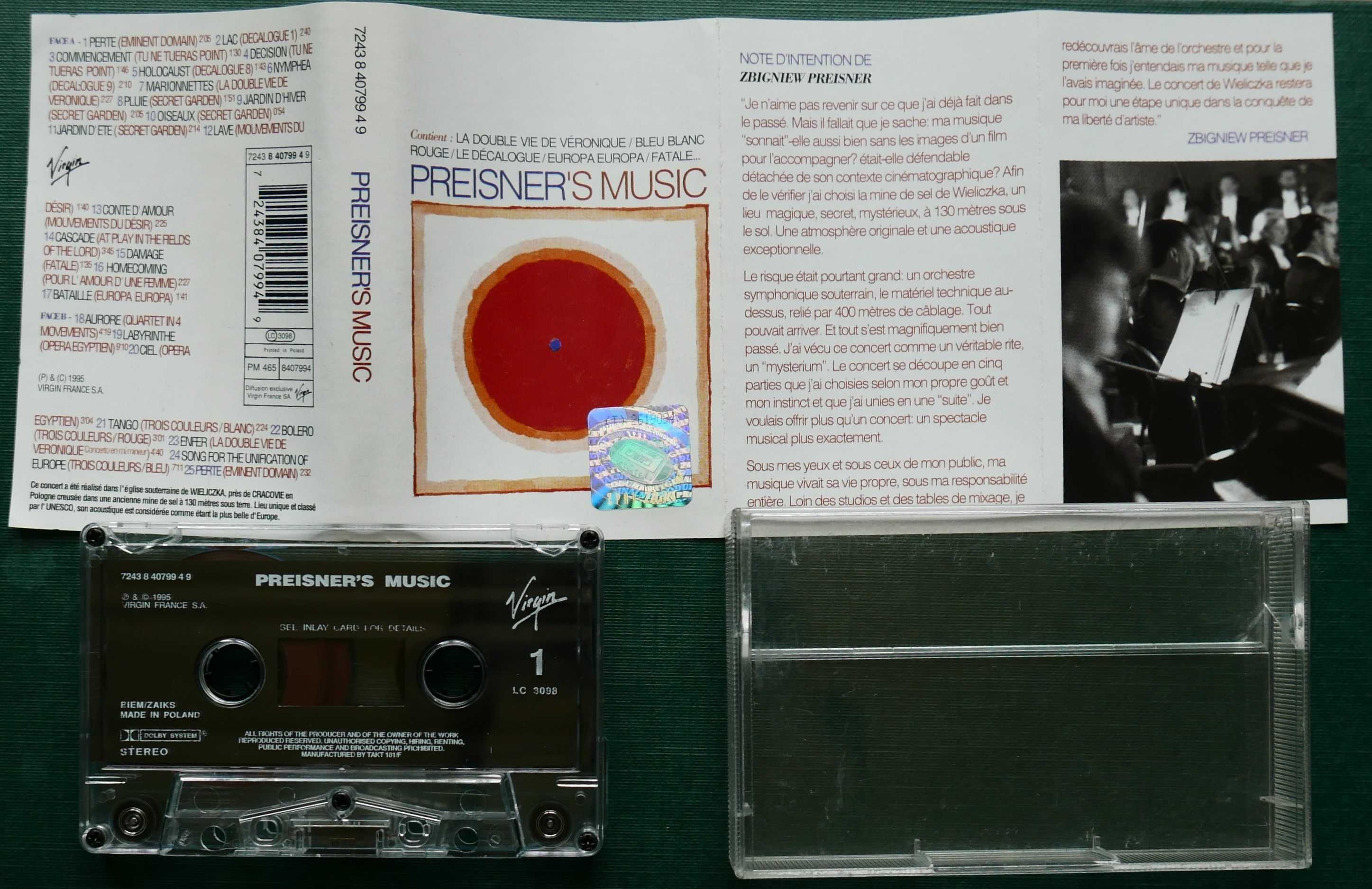 Preisner's Music - (kaseta)