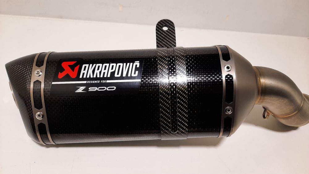 Tłumik, SlipOn, Carbon+Osłona Akrapovič Kawasaki Z900 i Z900SE 20-24