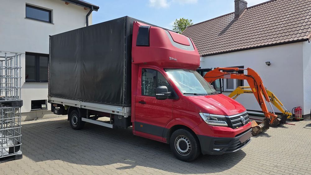 Volkswagen CRAFTER  Ledy Winda firanka kurnik sypialnia plandeka