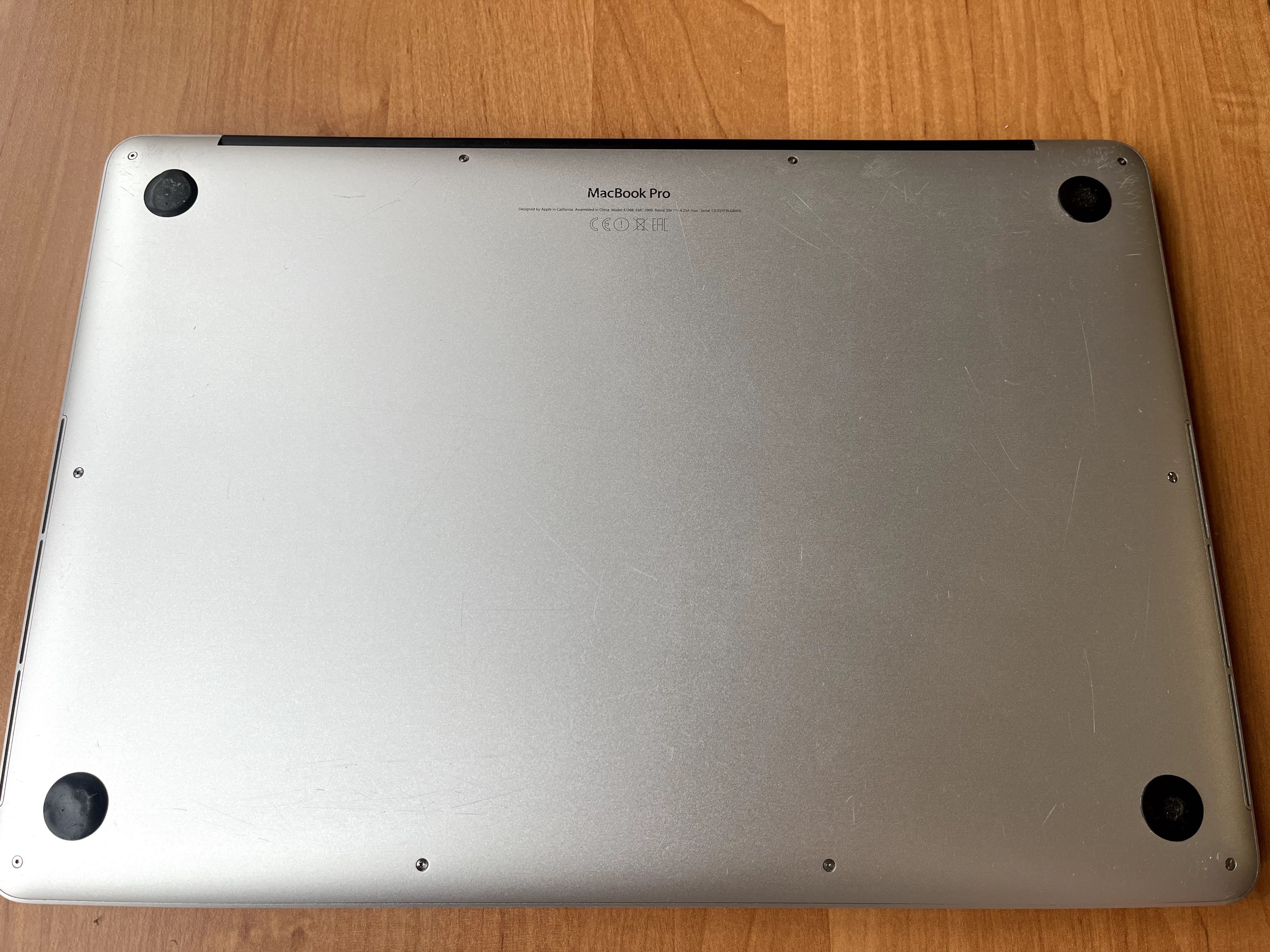 MacbookPro Mid 2015, 256GB SSD, 16GB DDR3