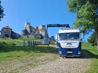 Transport HDS Dźwig 10ton Warszawa Otwock Siedlce Wawer