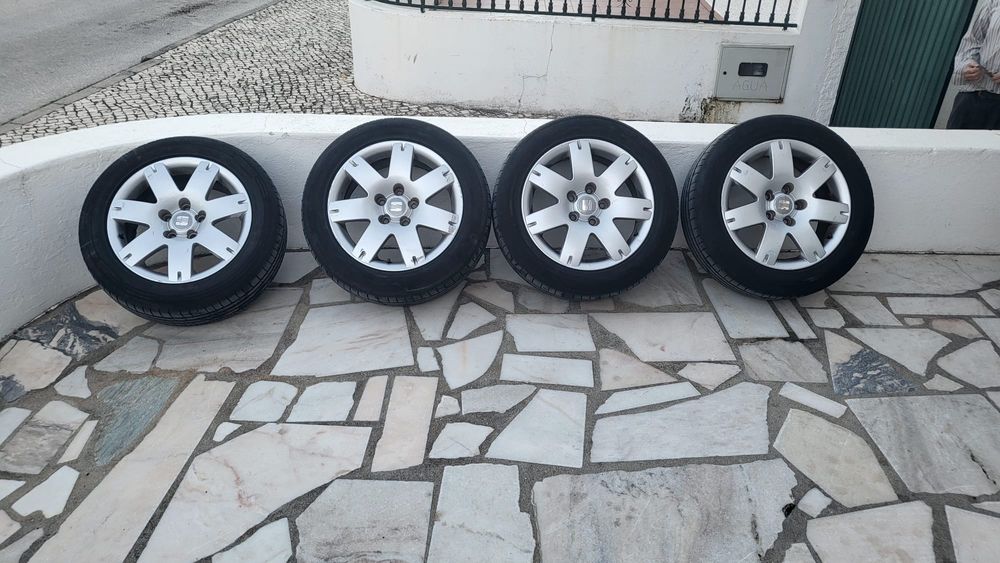Jantes 16 5x112 grupo VAG C/pneus