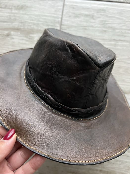 Капелюх чоловічий натуральна шкіра
