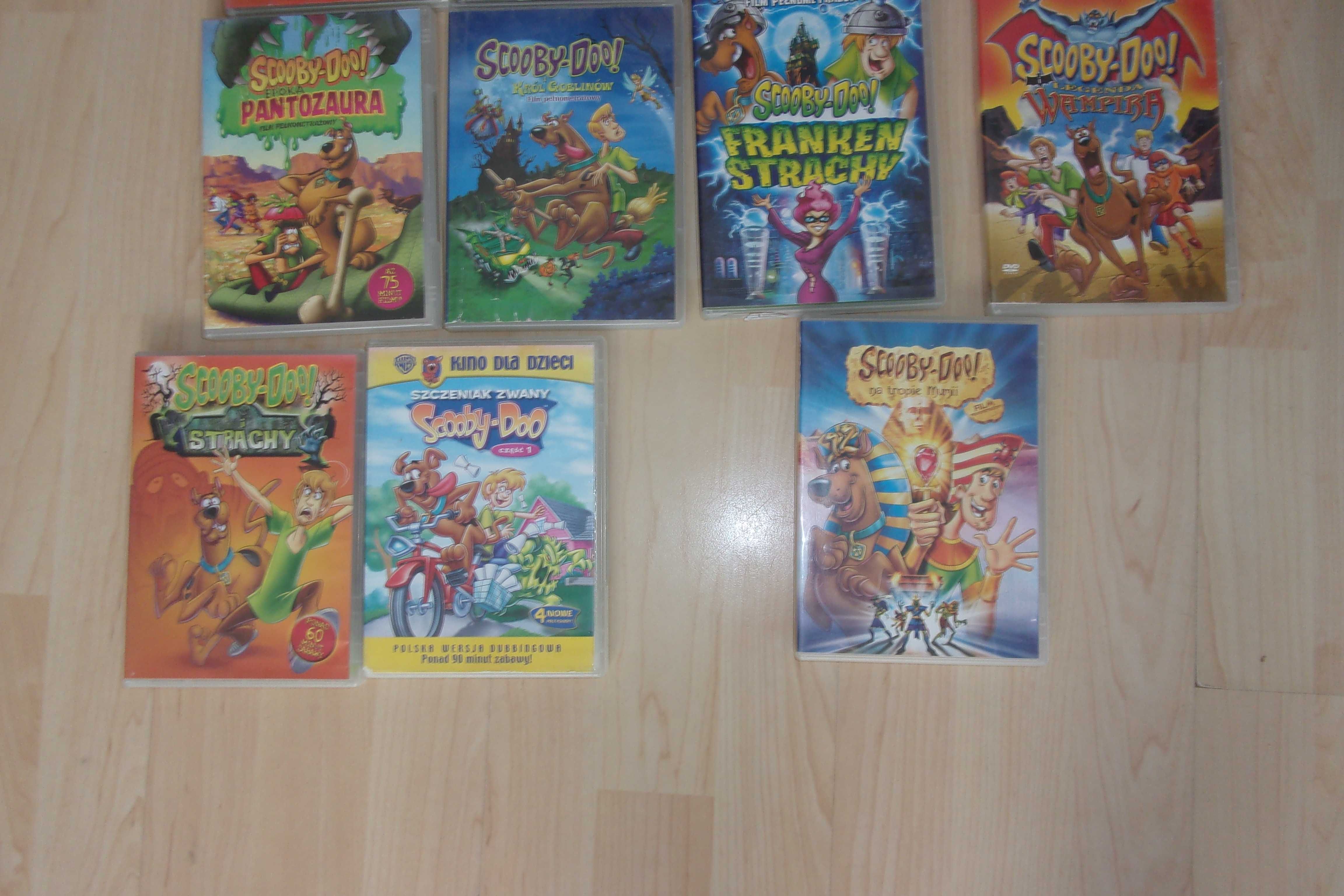 scooby-doo legenda wampira dvd 10 sztuk