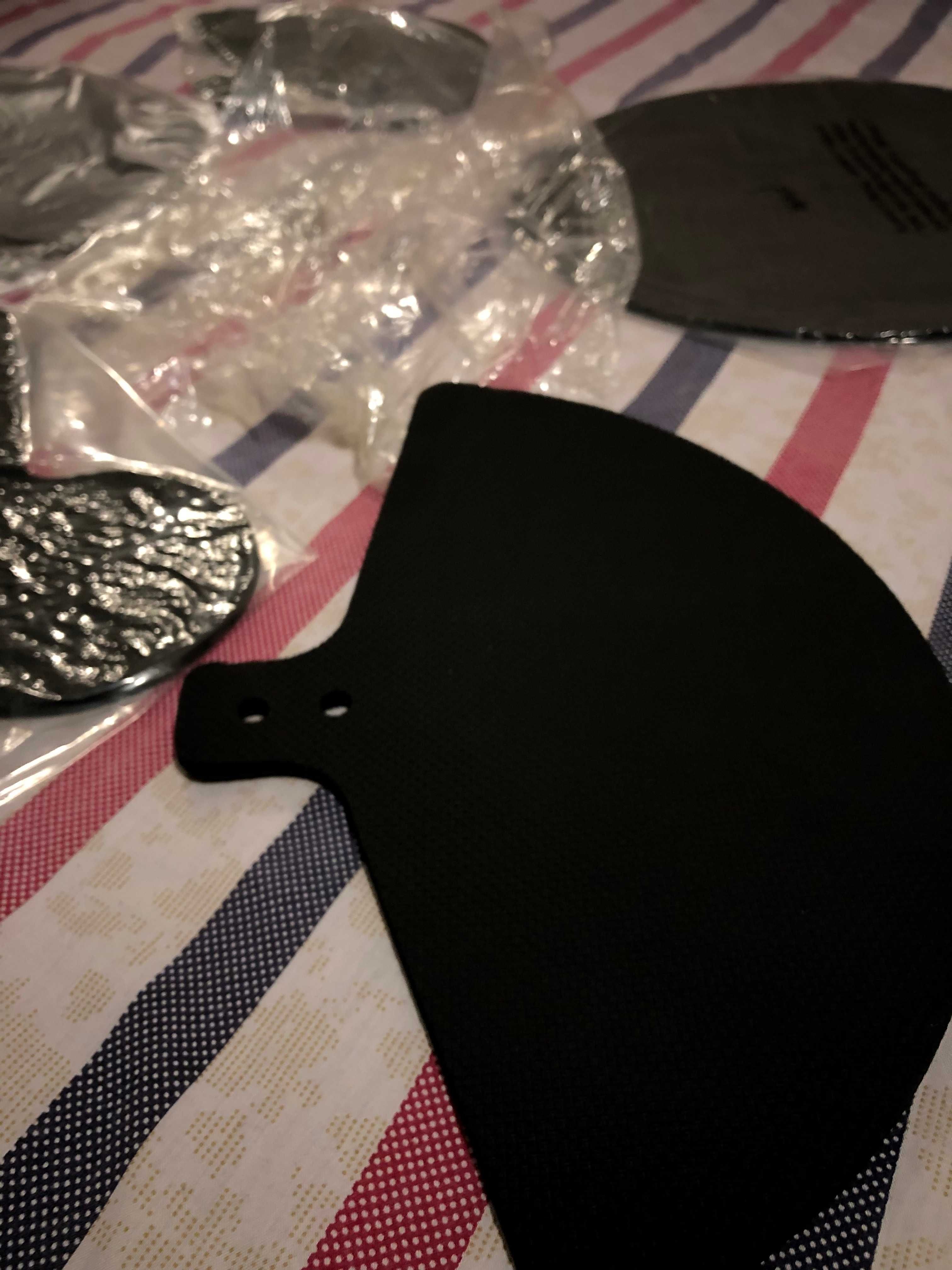 Бесшумный тренировочный пластик для бас бочки, 18''