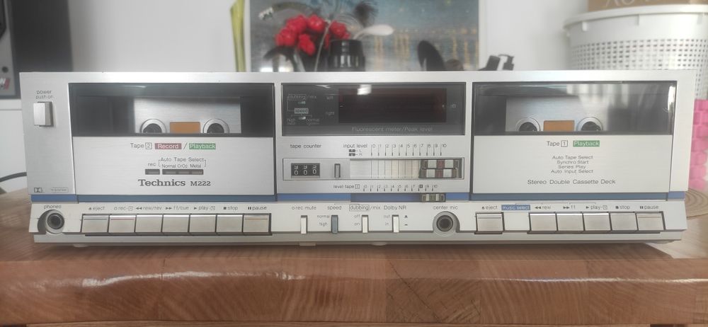 Deck, magnetofon Technics M222