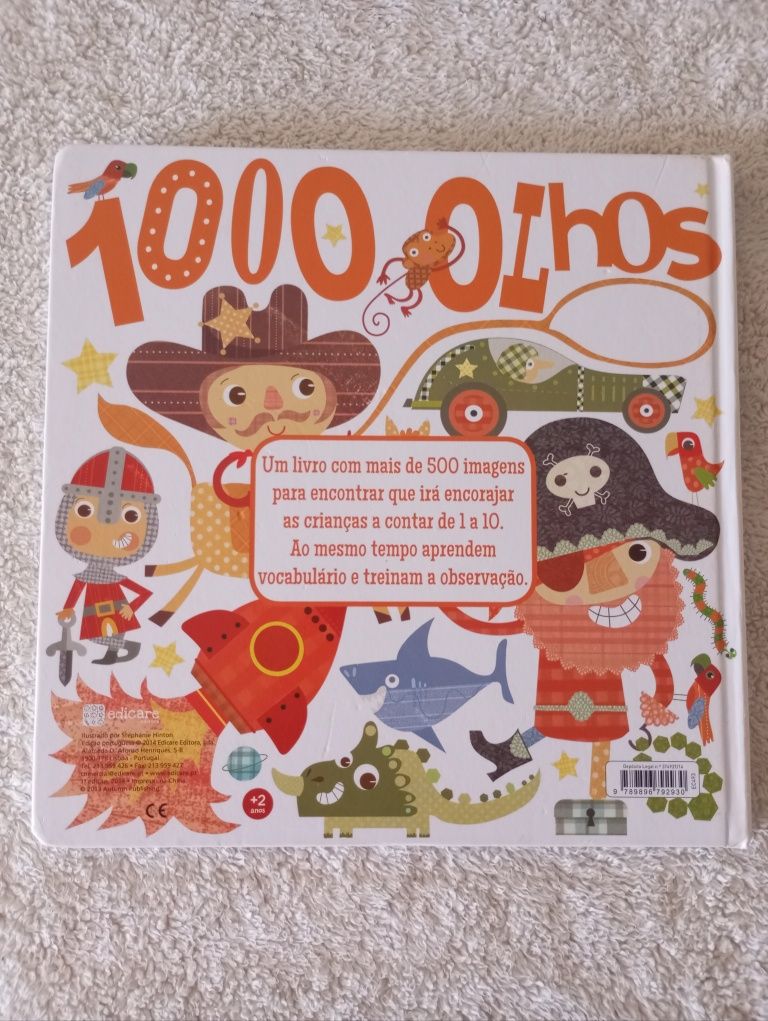 Livro '1000 olhos'