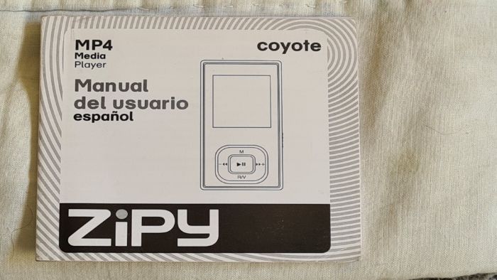 Leitor MP4 Zipy Coyote 4Gb - FM - Bateria Viciada