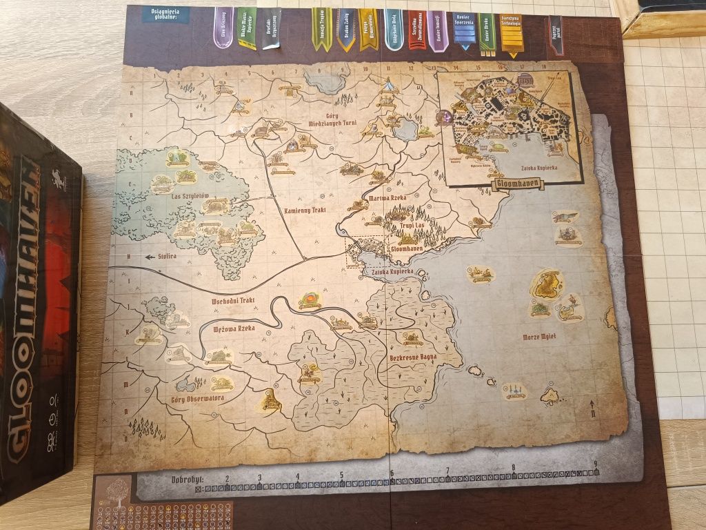 Gloomhaven PL+ Zapomniane Kręgi +akcesoria