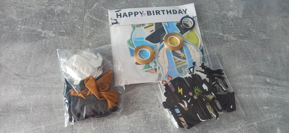 Zestaw dekoracyjny na urodziny