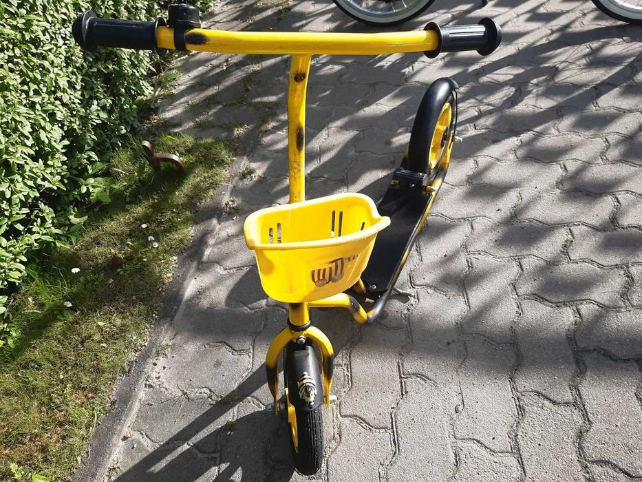 Hulajnoga dla dzieci pompowane koła