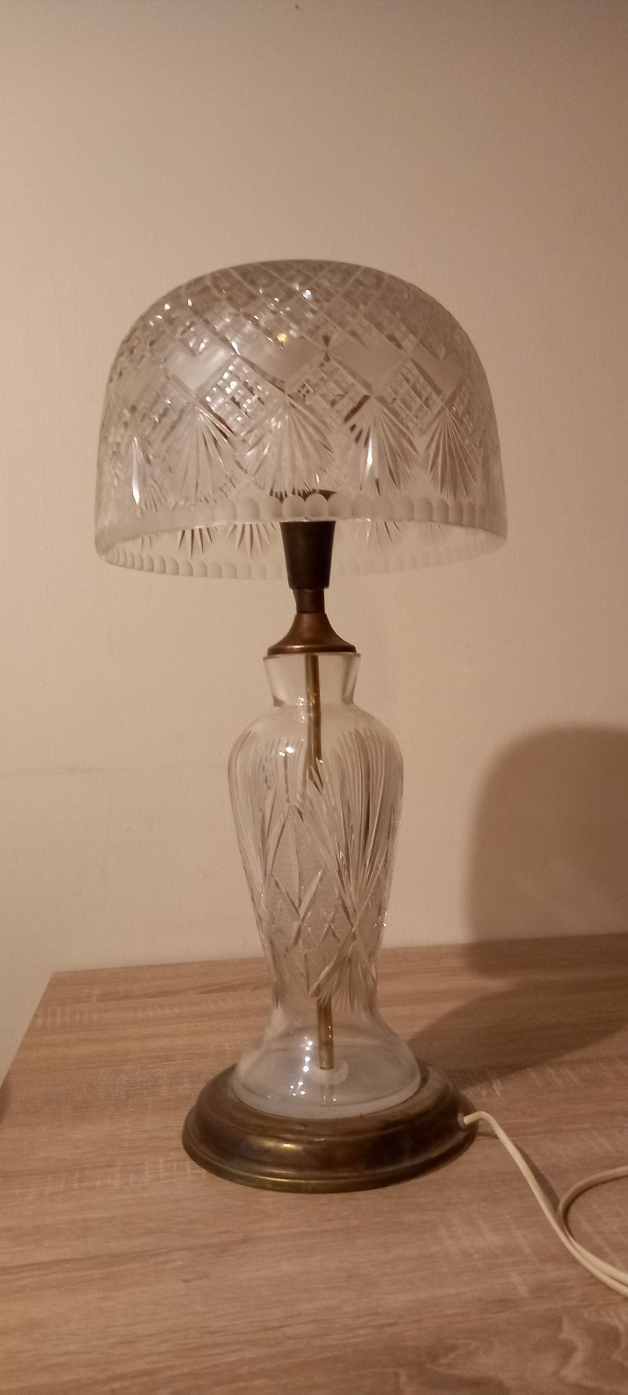 Sprzedam kryształowo lampe