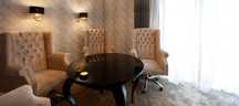 Fotel biurowy Chesterfield Menager – obrotowy, z pikowaniem