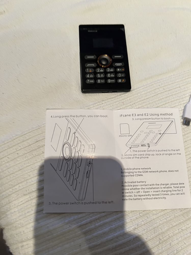 ifcane e1 pequeno telefone móvel 0.96 Polegada super fino tamanho de u