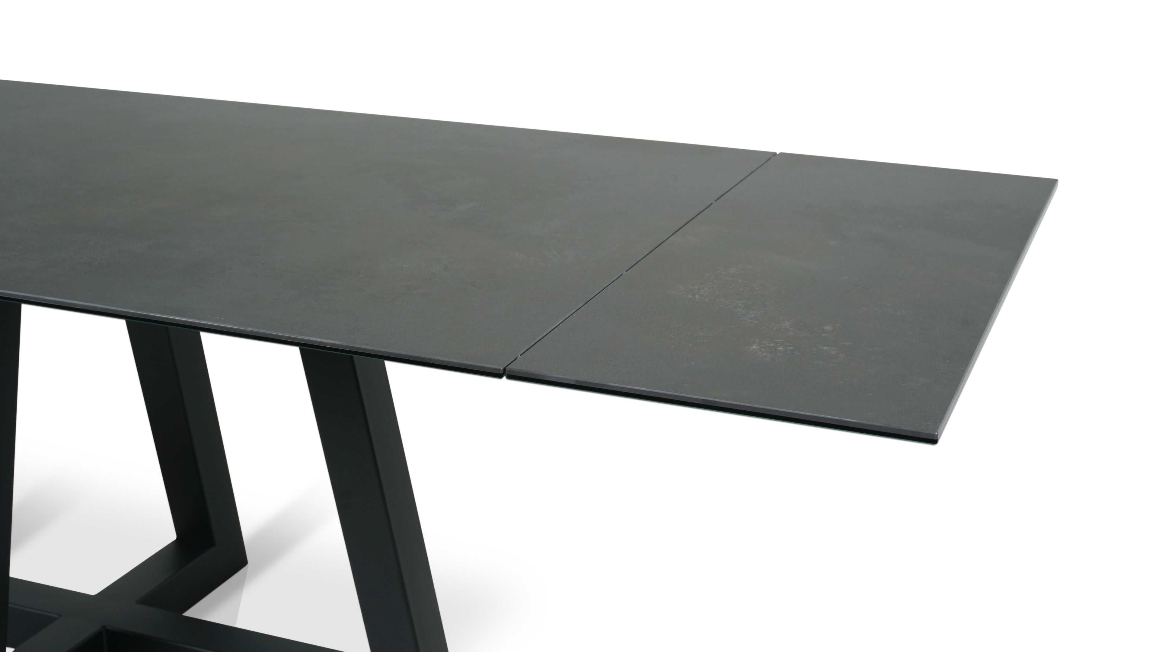 Stół ze spieku kwarcowego rozkładany 180-240x90cm