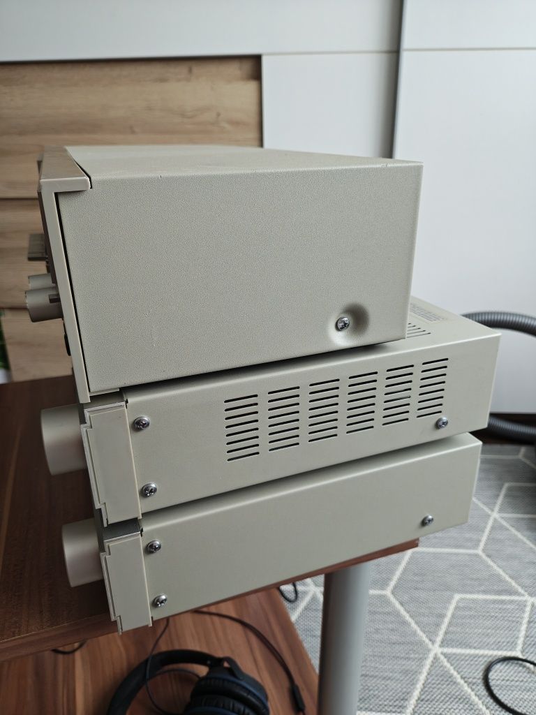 Wieża stereo Hitachi Vintage Japan Deck,Tuner,Wzmacniacz TOP