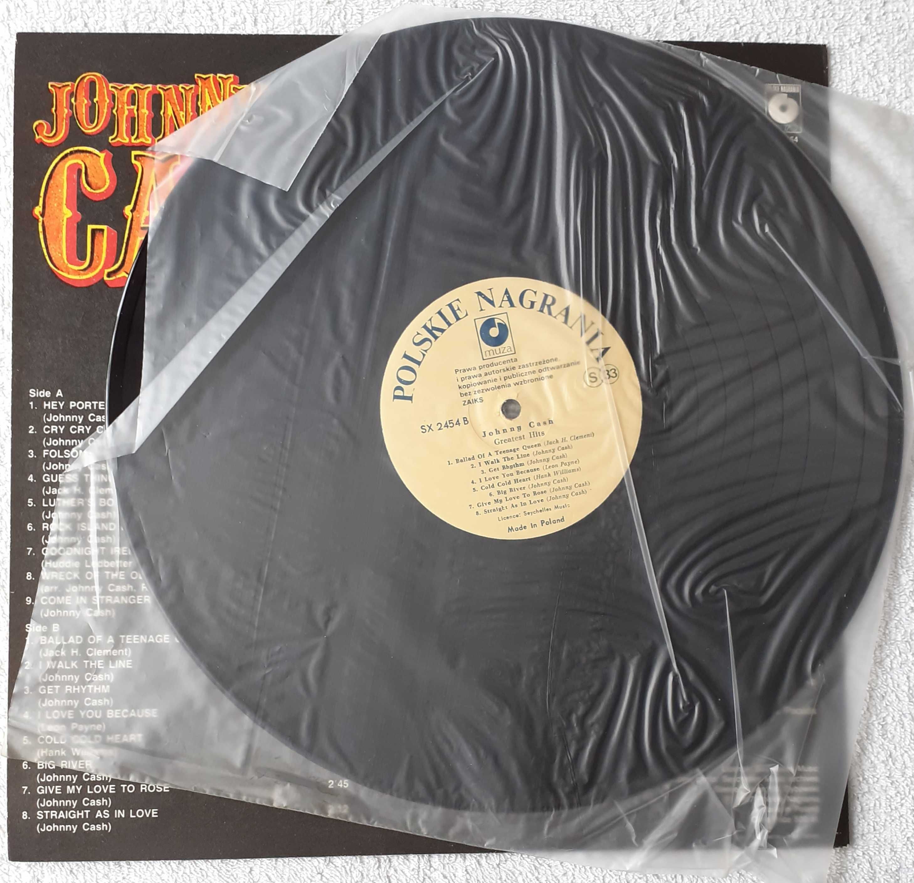 Johnny Cash – Greatest Hits (zestaw dwóch płyt winylowych)