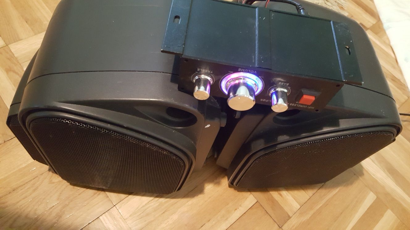 Kompletny zestaw wzmacniacz hi-fi bluetooth głośniki
