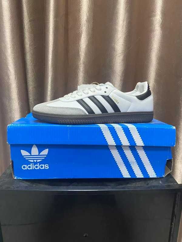 ButyDamskieTrampki_Adidas Samba_WhiteUniseks R.45