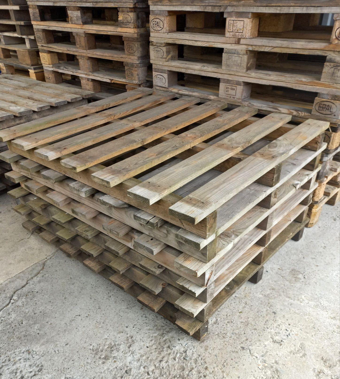 Palety budowlane drewniane transportowe 100x120 po materiałach TANIO