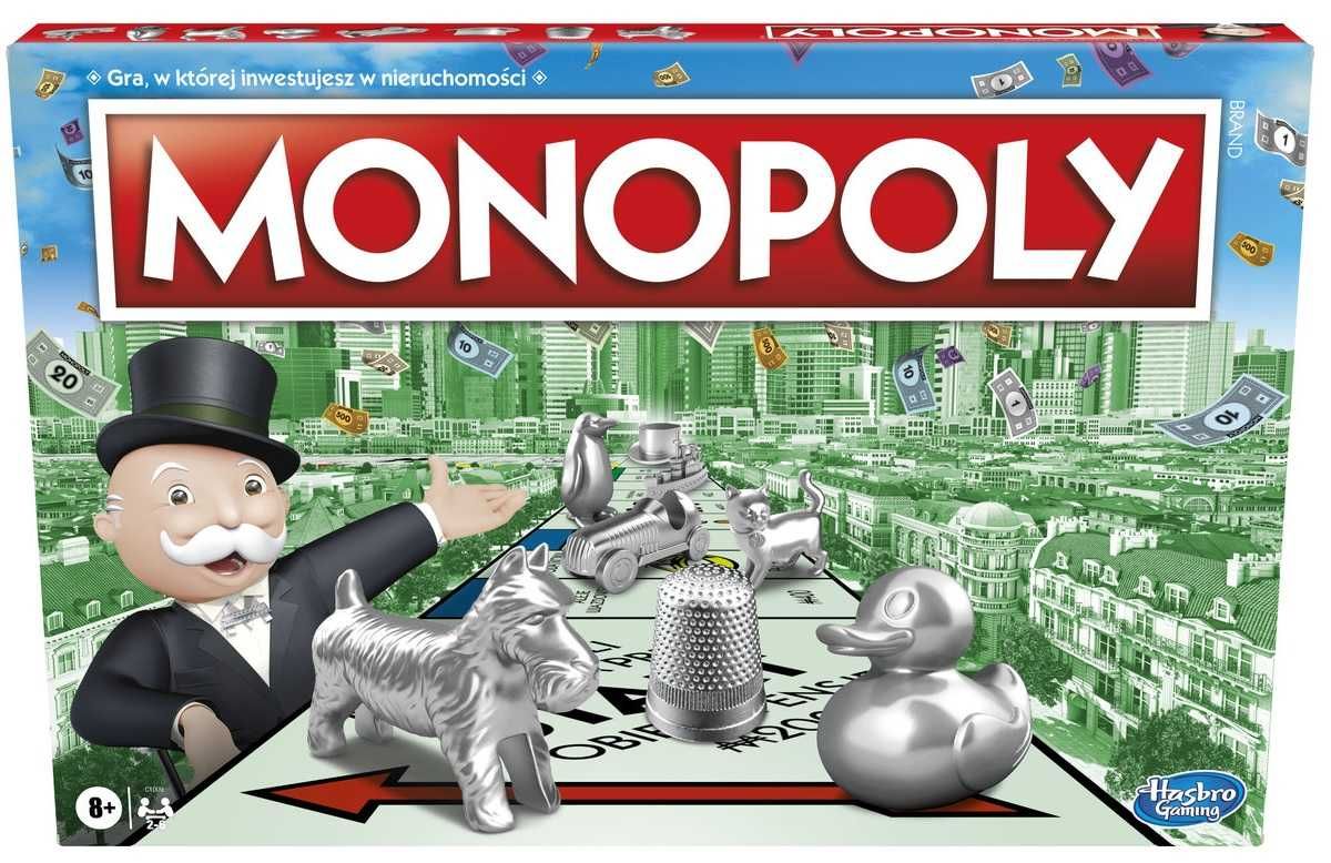 Monopoly Classic gra planszowa nowe wydanie C1009 - NOWA