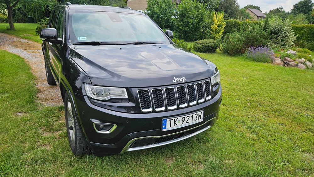 Jeep Grand Cherokee 3,0 CRD Overland, 2015, salon Polska, bezwypadkowy