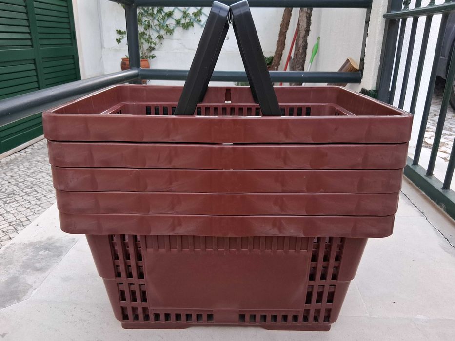 Cestos plásticos 22 litros