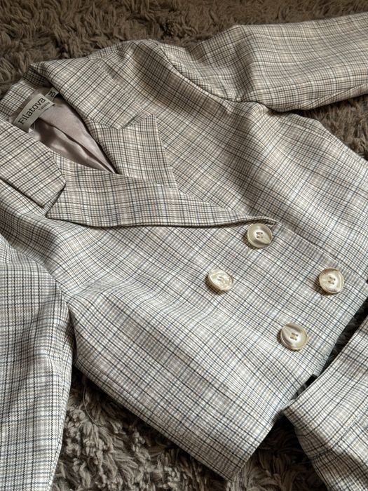 Шкільна форма з вкороченим жакетом