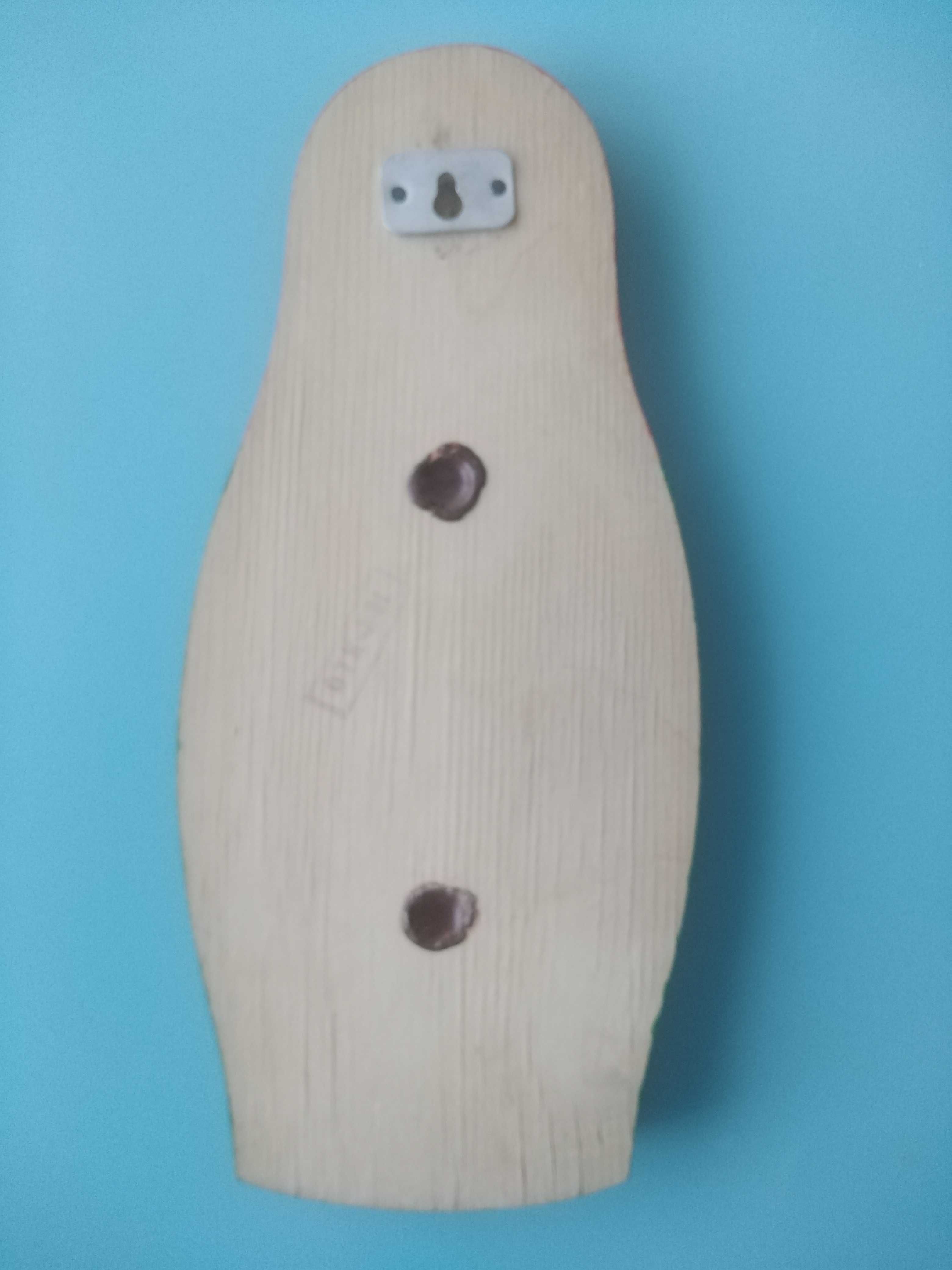 Termometr pokojowy_Matrioszka_drewniany