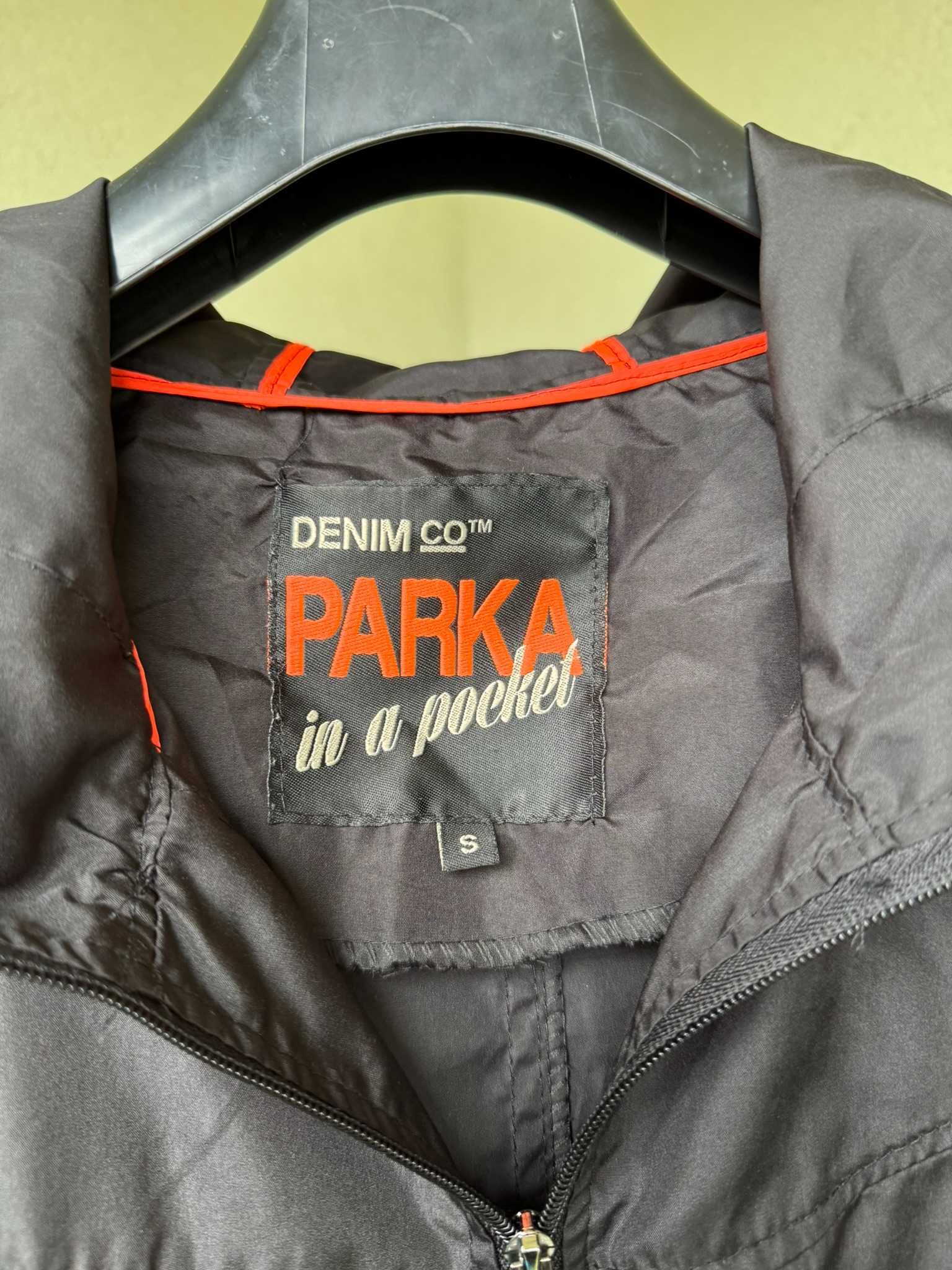 Kurtka damska Denim Co. Parka in a Pocket rozmiar S