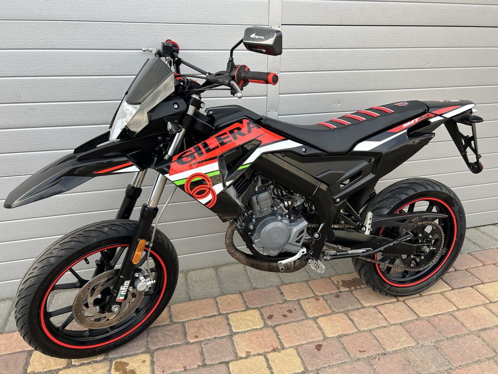 Gilera SMT 50 Supermoto 2019r VOCA Derbi senda 50 sportowy wydech
