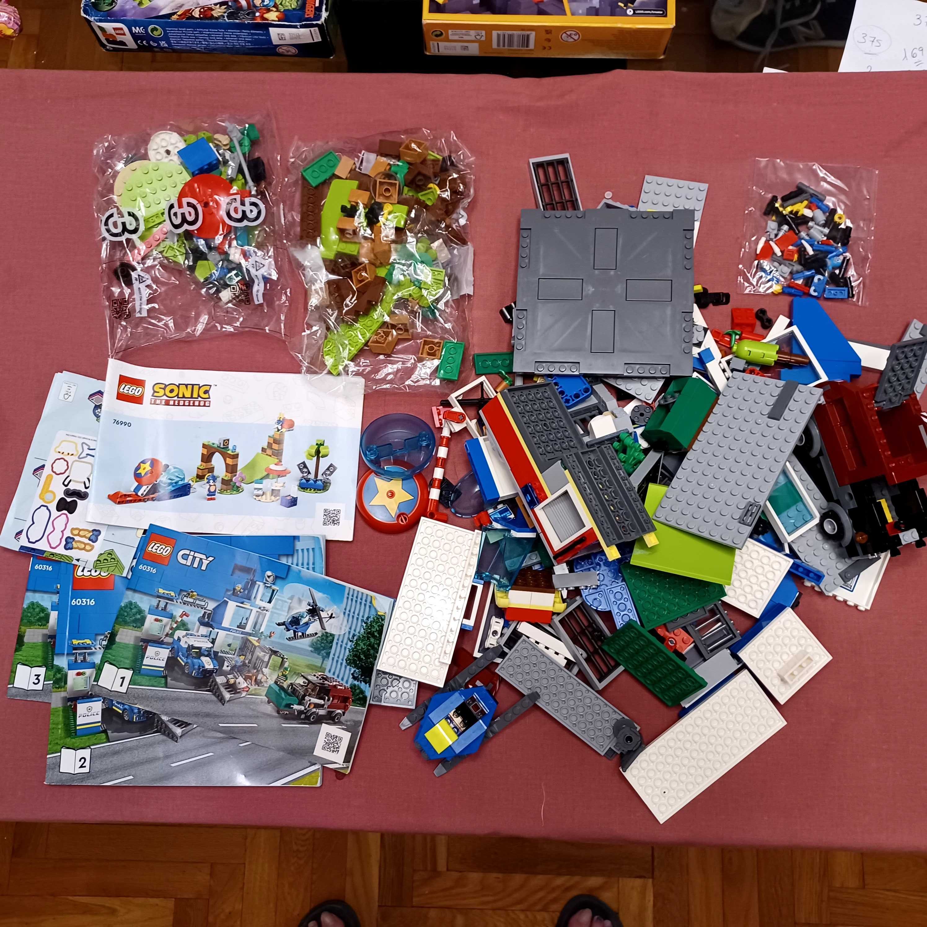 Lote de sets lego