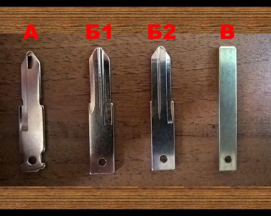 (№47-52) Ключ з платою та чіпом. Renault Opel Vivaro Рено Мастер