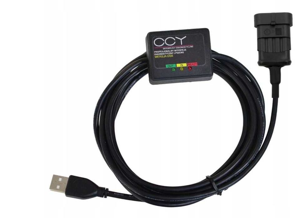 interfejs diagnostyczny LPG KME, STAG, LPGTECH, LOVATO, 4 metry, nr 7