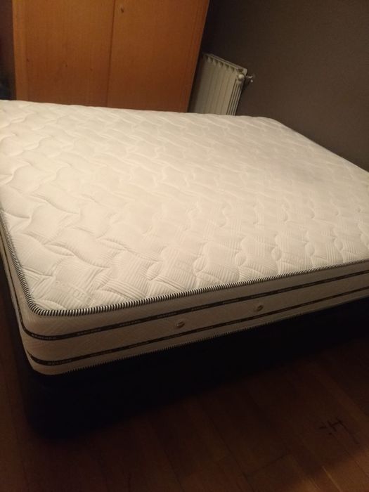 Cama com arrumação Ikea + Colchão ortopédico Bracara 200×160