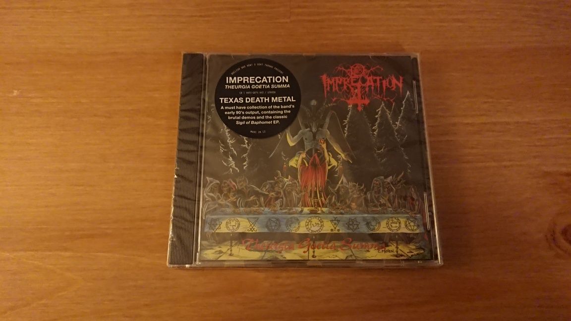 Imprecation Theurgia Goetia Summa CD *NOWA* Folia 2023 Jewelcase USA