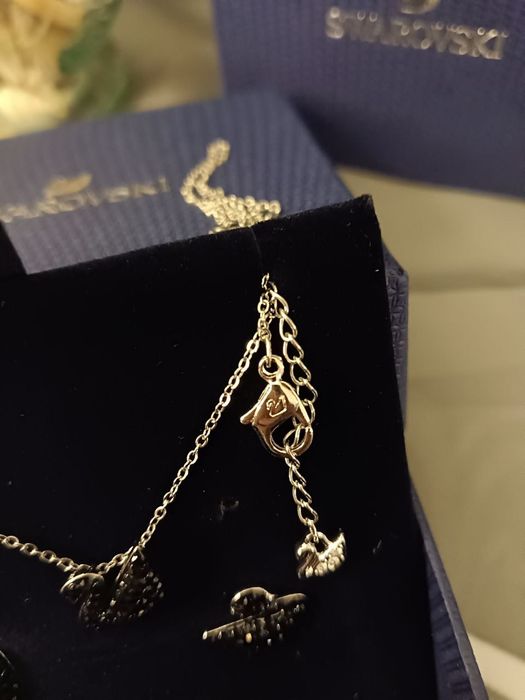 Conjunto Swarovski cisne