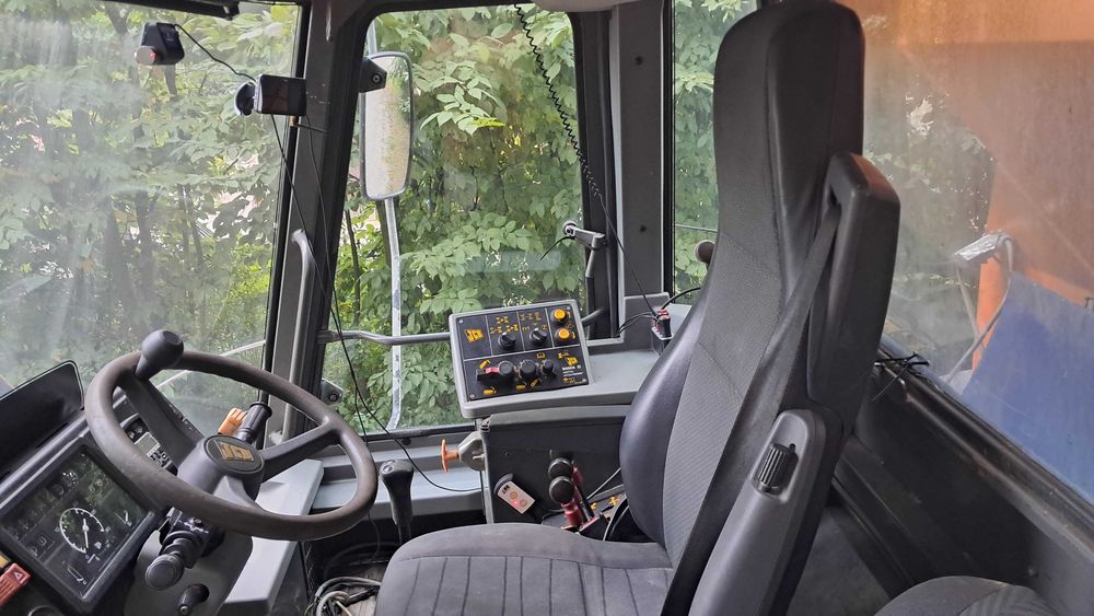JCB FASTRAC Traktor Ciągnik Rolnicz ODŚNIEŻANIE Pług Solarka Piaskarka