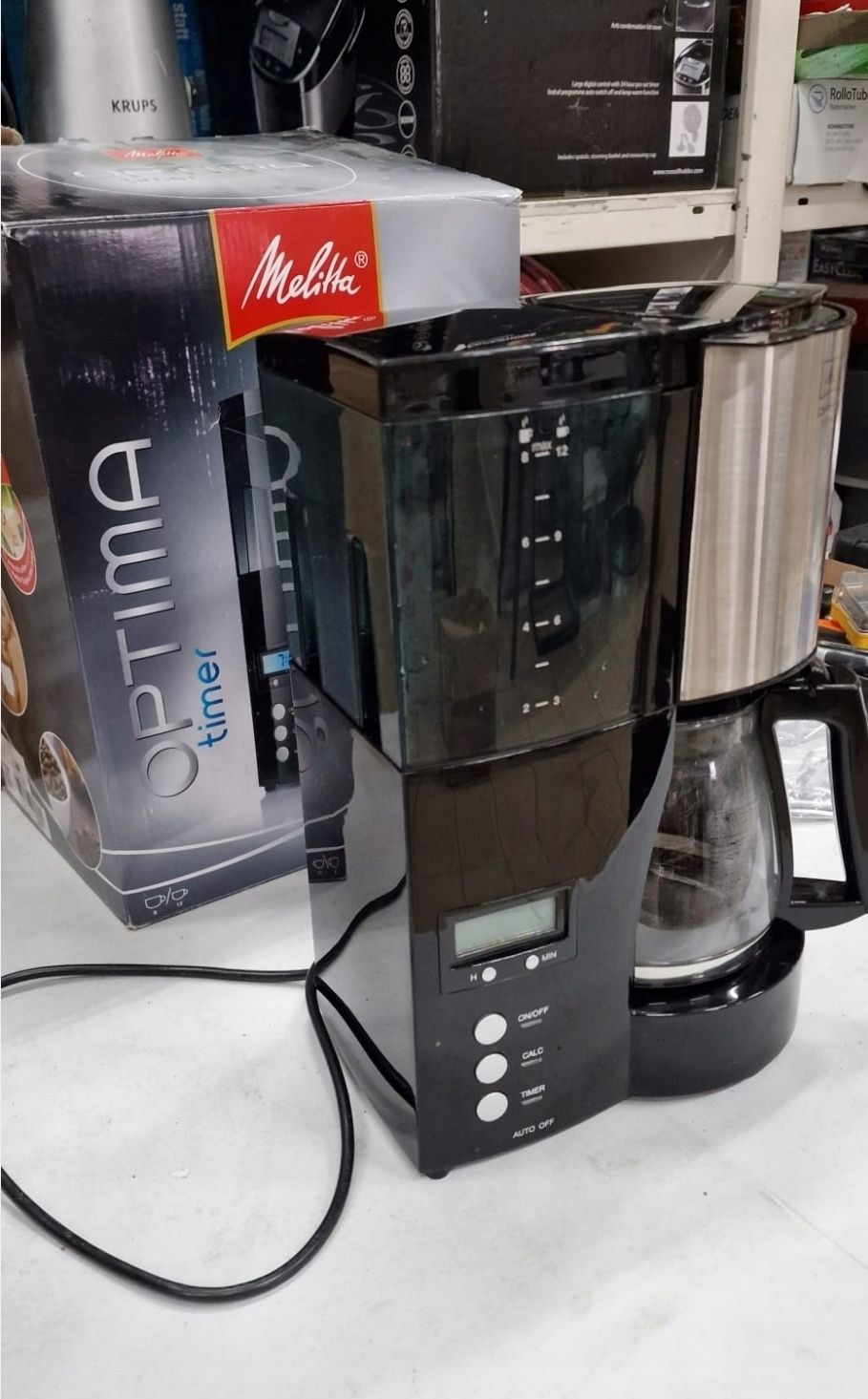 Melitta 1010 - 06 Ekspres do kawy czarny

PRODUKT POWYSTAWOWY - STAŁ