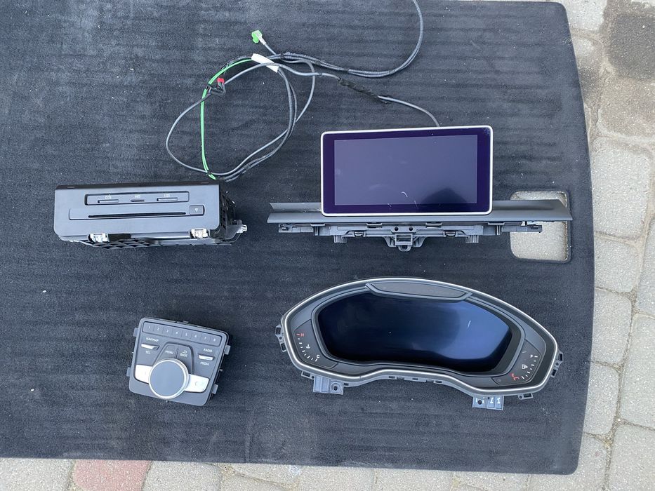 Приборка щиток мультимедія audi a4 b9 8w s4 mmi virtual cockpit led