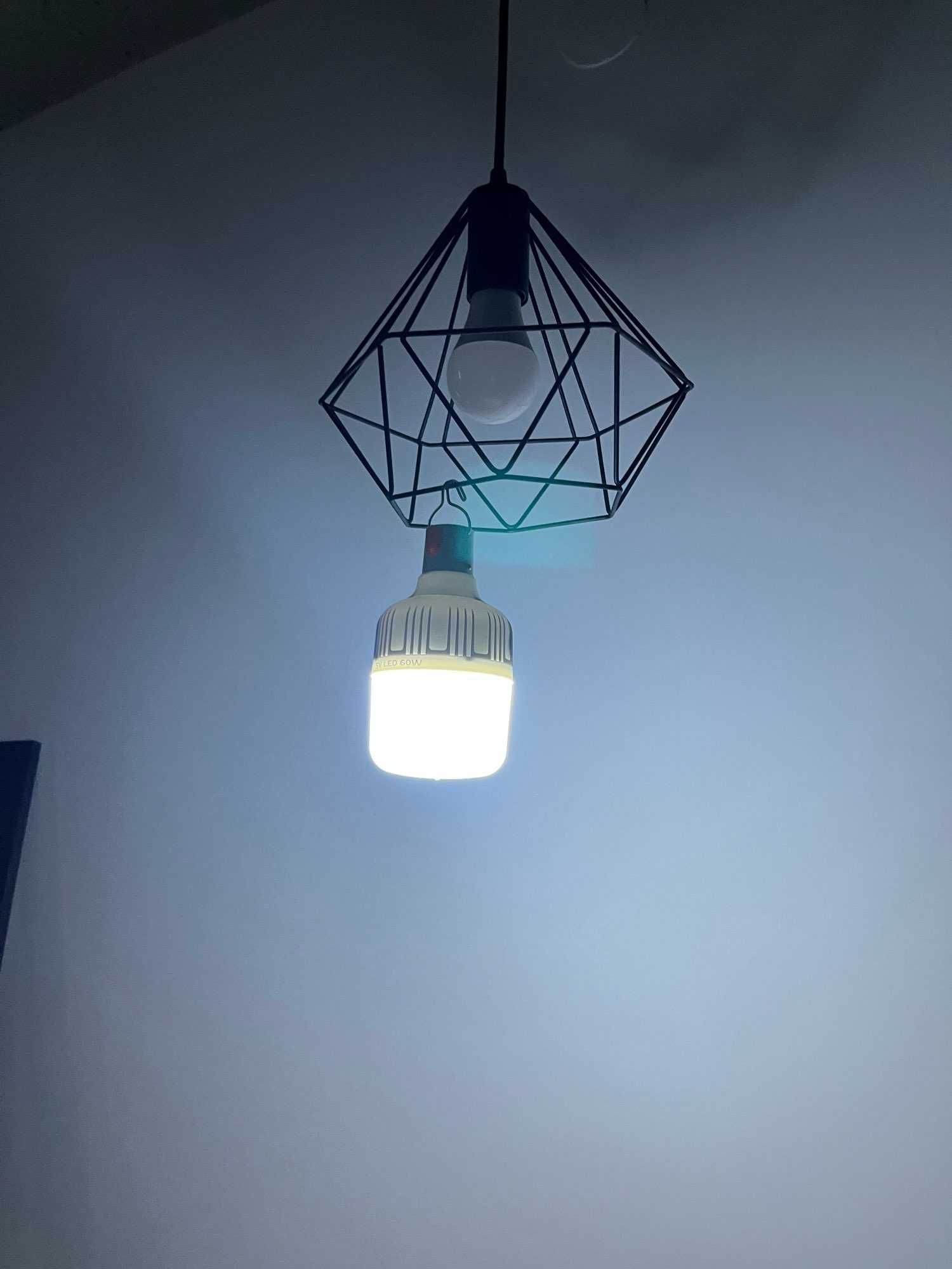 Usb лампа Led лампа 60Вт акумуляторна переносна, светодиодная лампа