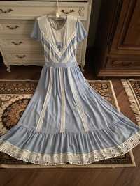 Італія оригінал Silvian Heach бавовна нове довге плаття M-L